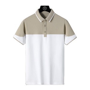 Polo da <span class=keywords><strong>uomo</strong></span> Casual all'ingrosso t-shirt Plus Size a <span class=keywords><strong>maniche</strong></span> <span class=keywords><strong>corte</strong></span> <span class=keywords><strong>camicie</strong></span> sportive traspiranti Polo di alta qualità in cotone poliestere - Product Image 4