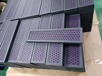 Filtre à charbon actif en structure nid d'abeille, charbon de coco, filtre chimique pour l'élimination des odeurs et des parfums pour les systèmes HVAC