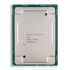 Intel Xeon Gold 6150 Processor (24.75M Cache- 2.70 GHz)CD8067303328000 SR37K LGA3647 CPU 6150