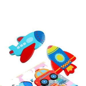 Jouets éducatifs pour bébés <span class=keywords><strong>de</strong></span> 1 à 3 <span class=keywords><strong>ans</strong></span>, blocs <span class=keywords><strong>de</strong></span> construction pour le développement <span class=keywords><strong>de</strong></span> l'intelligence, insectes, animaux, transport, puzzles cognitifs - Product Image 5