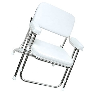 Silla plegable de aluminio con marco de aluminio, asiento de barco - Product Image 6