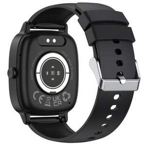 Montre connectée P122 pour femme, écran tactile intégral 1,85 pouce, étanche IP67, magnétique, pour appels Bluetooth, fréquence cardiaque, boussole, réponse aux appels - Product Image 6