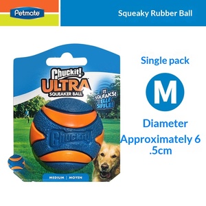 Jouet pour chien Petmate, balle en caoutchouc <span class=keywords><strong>Chuckit</strong></span> Classic, jouet interactif résistant aux morsures, sonore, pour promener les chiens, jouets à lancer - Product Image 1