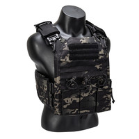 GAF en stock Gilet de protection individuelle 1000D réglable pour hommes, gilet de sport tactique avec laser Molle, grande qualité