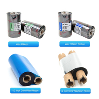 Yd919 printer kode batang harga pabrik 110mm * 300m pita Transfer termal Resin lilin