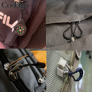 100 pièces de tirettes de fermeture éclair, attaches de cordon de fermeture éclair, attaches de cordon pour sac à dos tactique, vêtements, sac, accessoires de bricolage, cordons de tête - Product Image 5