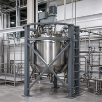 Support de réservoir de mélange de liquides OEM personnalisé |   Assemblage soudé de précision pour le support des cuves de stockage