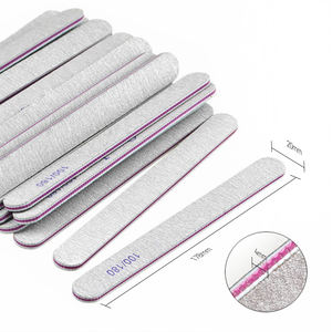 Yaqin doğal çivi için tırnak törpüsü 80/80 100/180 Grit tırnak törpüsü s akrilik çivi çift taraflı zımpara kurulu parmak tırnak törpüsü s - Product Image 6