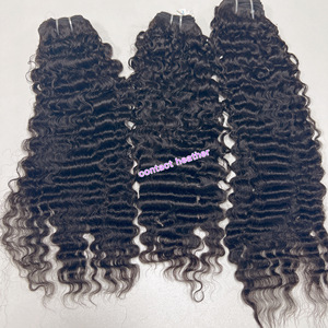 Lots de cheveux brésiliens vierges bruts de qualité supérieure, bouclés profonds, ondulés, lisses, boucles Jerry, grandes boucles - Product Image 6