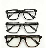 Monture de lunettes optiques FD-5147 TR90, lunettes carrées ultralégères pour hommes et femmes, lunettes de vue à la mode pour la myopie