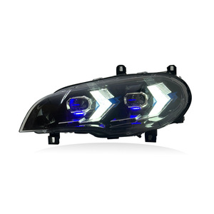 Gruppo Fari Anteriori per BMW X5 E70 07-13 con Luci Diurne a Doppia Modalità 12V - Product Image 3