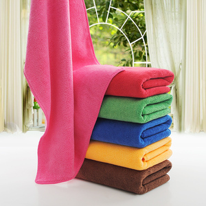 Lớn Vẻ Đẹp Nhà Sợi Nhỏ Vuông <span class=keywords><strong>Jacquard</strong></span> Khăn Màu Rắn Nước Thấm Khô Tóc Dày Nhanh Chóng Khô In Logo - Product Image 3