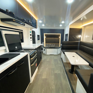 Remorque de voyage de grande taille Usine directe Heavy Duty 4X4 Rv Camper 25Ft Motorhome Camping Hybrid Caravan Off Road Caravan - Product Image 5