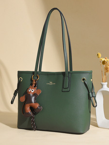 กระเป๋าสะพายข้างดีไซน์ใหม่ทันสมัย คุณภาพสูง หนัง PU กระเป๋าสะพายไหล่ กระเป๋าถือลำลองสุดหรูสำหรับผู้หญิง - Product Image 3