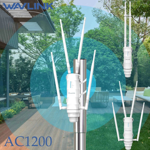 Antenas Omnidireccionales Resistentes a la Intemperie, Largo Alcance, Cobertura WiFi de 100M, Extensor de Red, Wavlink AC1200 para Exteriores - Product Image 1