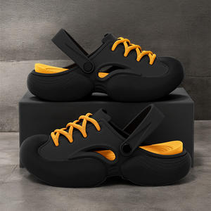 Sandales de plage imperméables tendance et confortables pour hommes, style sabot, idéales pour le jardin - Product Image 5