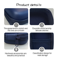 Étui de transport étanche à coque rigide en EVA de marque Lianping, petite taille, personnalisable, pour accessoires électroniques de voyage, vente en gros