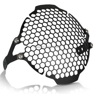 Protector de Faro Delantero para Motocicleta <span class=keywords><strong>Ducati</strong></span> Scrambler Icon <span class=keywords><strong>Cafe</strong></span> Racer Classic 2015-2022, Rejilla Protectora para Faro Delantero Icon Dark - Product Image 1