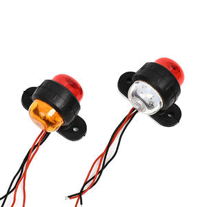 <span class=keywords><strong>Feux</strong></span> <span class=keywords><strong>de</strong></span> <span class=keywords><strong>position</strong></span> rouge et blanc, lampes latérales <span class=keywords><strong>de</strong></span> signalisation LED, lampes <span class=keywords><strong>de</strong></span> dégagement pour camion, remorque, camion, <span class=keywords><strong>tracteur</strong></span>, <span class=keywords><strong>feux</strong></span> <span class=keywords><strong>de</strong></span> stationnement - Product Image 5