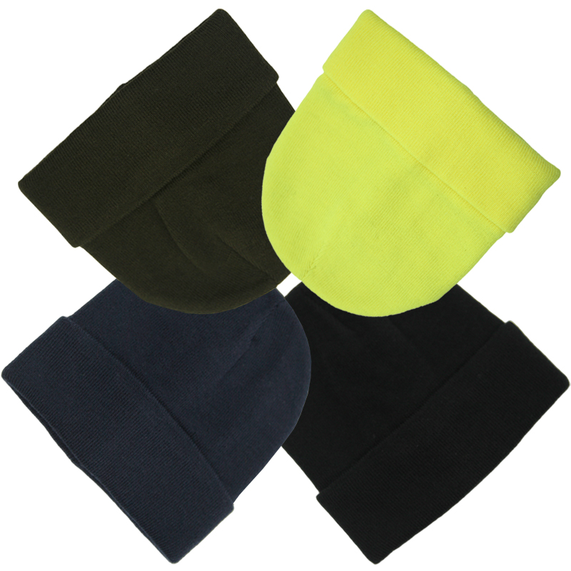 3M Thinsulate Lined Polar Fleece Beanie Acrylic Navy Thermal Insulated Warm Hat