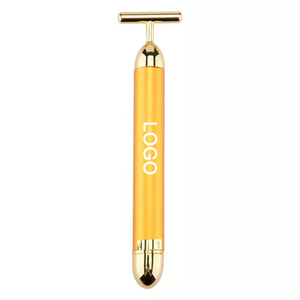 Soins de la peau et outils populaires 2026, barre de beauté énergétique en or 24 carats en forme de T, ensemble de masseur facial anti-âge pour femmes - Product Image 3