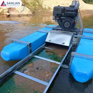 Máy khai thác vàng di động chạy dầu diesel hiệu suất cao SANLIAN, máy hút vàng nhỏ, động cơ 30-60m/h - Product Image 2