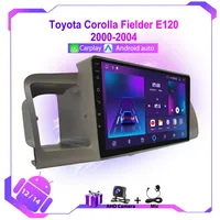 Android 4G WIFI pour Toyota Corolla Fielder E120 2000-2004 Car Radio Carplay Multimedia Video Player Autoradio 8 + 128GB 8 Core