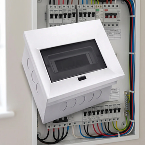Boîte de distribution SINGI 63A 110V IP54 avec couvercle en plastique pour intérieur, 12 prises, modèle A21, Wenzhou Chine - Product Image 3