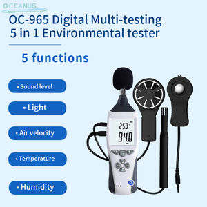 OC-965 전문 디지털 멀티 미터 <span class=keywords><strong>5</strong></span> in 1 산업용 테스터 1 년 보증 환경 테스트를 위해 경제적 인 가격 - Product Image 2