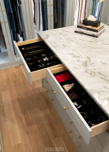 HangZhou Vermont Italian Luxury Glass Door Wardrobe Walk in <strong>Closet</strong> Living Room Furniture With <strong>Big</strong> Island Bedroom Design - Product Image 6