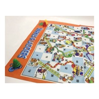 Jouets de plein air jeu de fête tapis de sol jeux-jeu d'échelle de serpent pour le plaisir