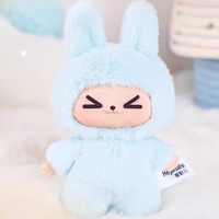 Collection de peluches en vinyle Kawaii amusantes et tendance, série « La chaleur des câlins » de Suplay Rabbit Kiki, boîte aveugle, décoration, jouets, cadeau de Noël
