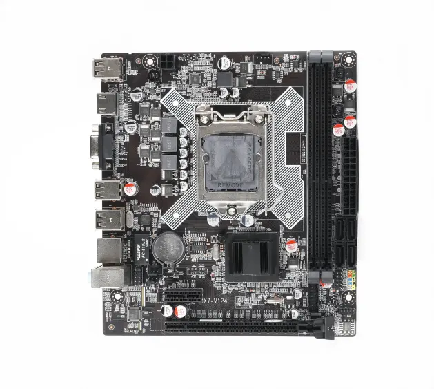 Hot sell H61 dual ddr3 ram supported computer parts motherboards
