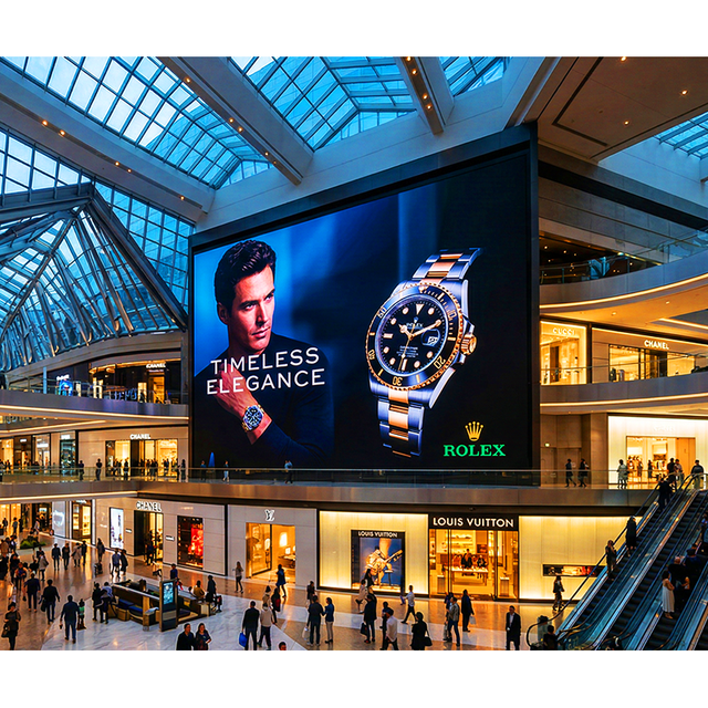 Ultra Fine Pitch Slim Fixed Install Indoor LED Display P1.25-P3.9 Pixel Pitches 16-Bit Color Depth 7680Hz Refresh Rate 5-Year