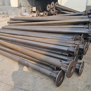 Poste de Luz Galvanizado de un Solo Brazo de Alta Calidad, Poste de Iluminación Exterior Rentable y Confiable - Product Image 5