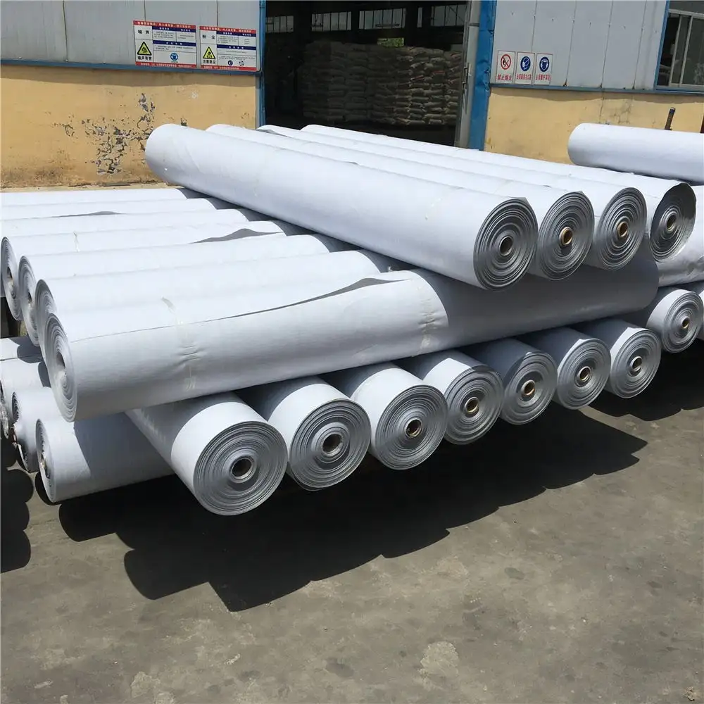 Rollo de lonas de lona de plástico de material de tela de polietileno de alta densidad impermeable de doble cara 100% para cubiertas de camiones