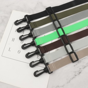 Bán Buôn 2.5Cm Rắn Màu Dệt Vải Không Trượt Có Thể Điều Chỉnh Của Phụ Nữ Crossbody Túi Dây Đeo Vai Thay Thế Chai Nước Dây Đeo - Product Image 5