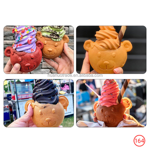 Máquina Multifuncional Eléctrica de Doble Cabezal para Asar y Hornear Pescado, con Forma de Osito, Ecológica y de Bajo Consumo para Snacks - Product Image 2