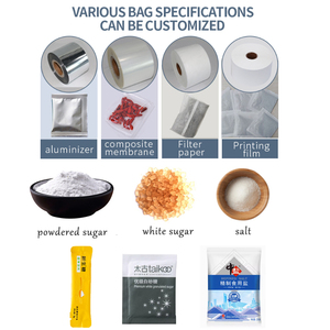 Machine automatique de remplissage et d'emballage de sachets de sucre sel et poivre 1G 2G 1 <span class=keywords><strong>Kg</strong></span> pour les petites entreprises - Product Image 2