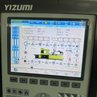 Machine de moulage par injection horizontale bicolore YIZUMI UN160C-BTP, machine de moulage par injection efficace et économe en énergie