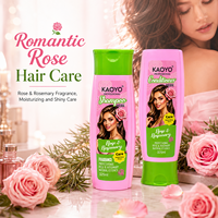 KAOYO Crème naturelle au romarin, shampoing et après-shampoing nourrissant pour cheveux, 325 ml chacun, parfum durable, soin des cheveux unisexe