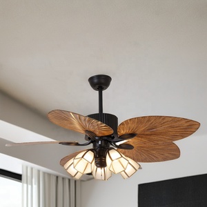 Ventilador de Techo Moderno de 52 Pulgadas y 220V del Fabricante, 5 Aspas de ABS, Luz <span class=keywords><strong>LED</strong></span>, Control Remoto de 3 Velocidades, para Sala de Estar, Comedor, Uso Doméstico - Product Image 6