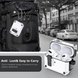Funda Protectora de Seguridad para AirPods <span class=keywords><strong>Pro</strong></span> 2, Resistente a Impactos, de <span class=keywords><strong>PC</strong></span> y TPU, para Air Pods <span class=keywords><strong>Pro</strong></span>, AirPods 1, 2, 3 y 4 - Product Image 5