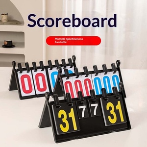 Tableau <span class=keywords><strong>de</strong></span> score portable manuel pour football, <span class=keywords><strong>tennis</strong></span> <span class=keywords><strong>de</strong></span> <span class=keywords><strong>table</strong></span>, baseball, et autres sports (<span class=keywords><strong>tennis</strong></span>, basketball) - Product Image 2