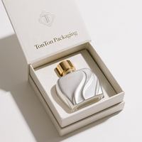 Boîte à parfum personnalisée pour flacons de parfum exquis et échantillons de parfum avec emballage de boîte cadeau de luxe