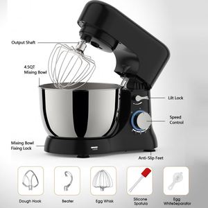 Nouveau <span class=keywords><strong>Robot</strong></span> Culinaire Multifonction Puissant : Batteur Mélangeur et Pétrisseur de Pâte pour Cuisine Professionnelle - Product Image 2