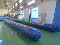 Bouée gonflable commerciale à vendre tuyaux flottants sur les installations gonflables d'amusement de l'eau de bouée de parc aquatique de mer
