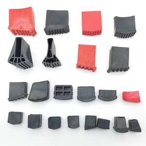 Kustom tabung baja tidak menandai kaki karet antiselip tangga karet kaki penutup debu lengan - Product Image 1