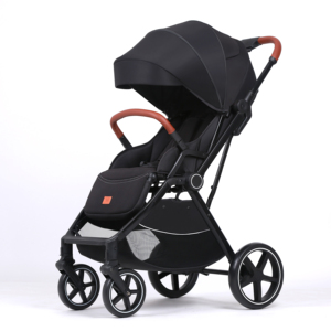 <span class=keywords><strong>Cochecito</strong></span> de Bebé de Lino Personalizado Easy Walk, <span class=keywords><strong>Cochecito</strong></span> Ligero y Portátil con Marco de Aleación de Aluminio, Cinturón de Seguridad de 5 Puntos - Product Image 4