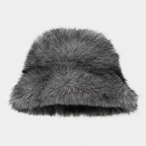Chapeau Bob Décontracté en Fausse Fourrure à Large Bord pour Femme, Idéal pour l'Hiver, la Pêche et les Voyages - Product Image 3